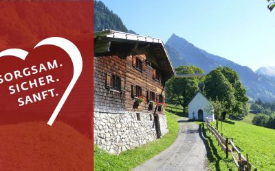 Ihr Urlaub in Oberstdorf – sorgsam. sicher. sanft.