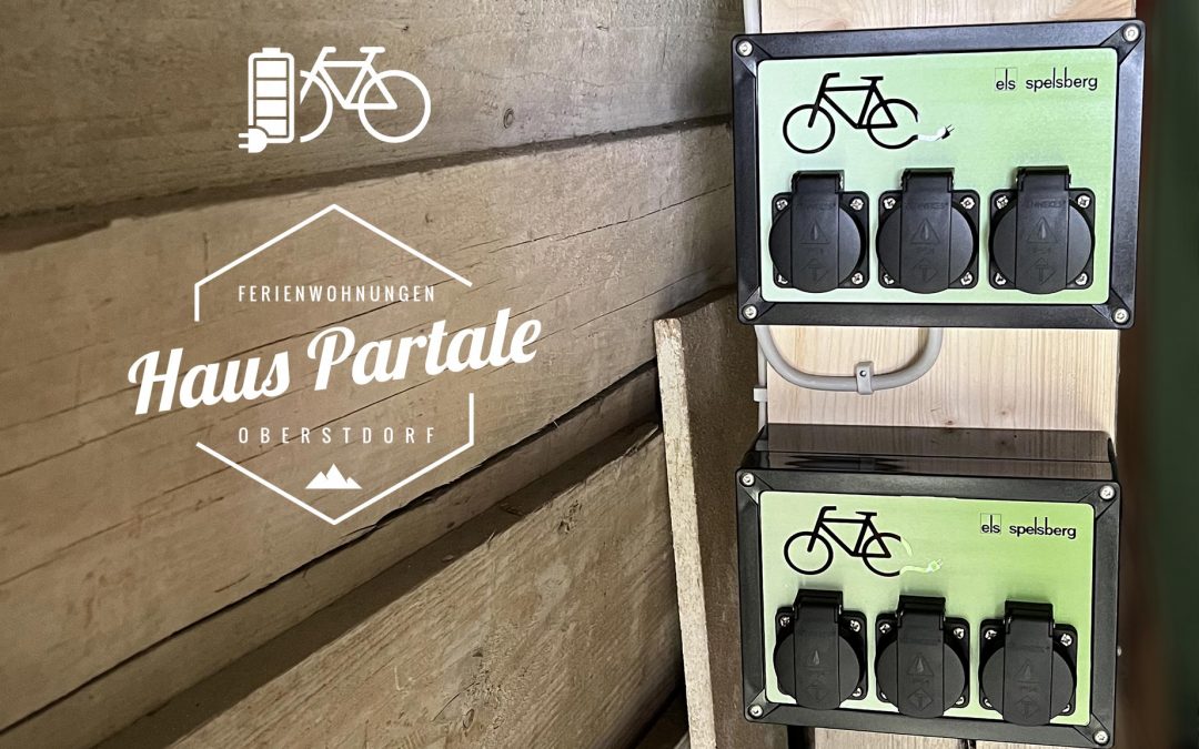 E-Bike Ladestation Haus Partale