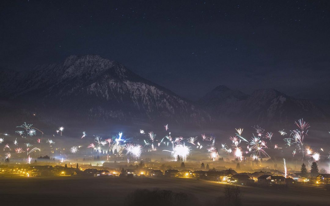 Gutes Neues Jahr - Silvester Oberstdorf