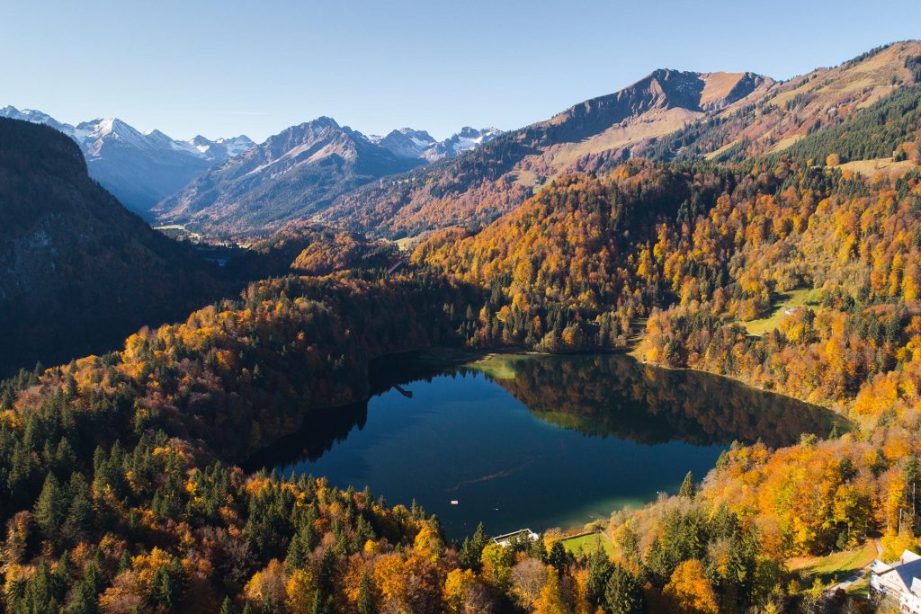 Freibergsee im Herbst - ©Tourismus Oberstdorf/Eren Karaman