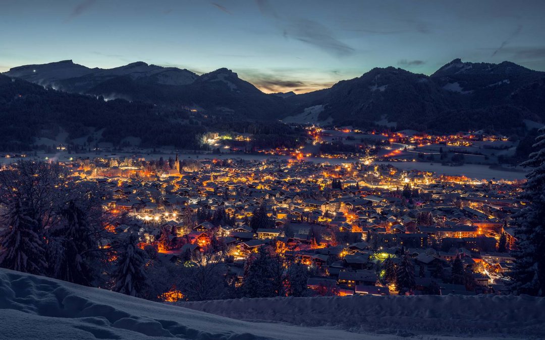 Oberstdorf im Dezember
