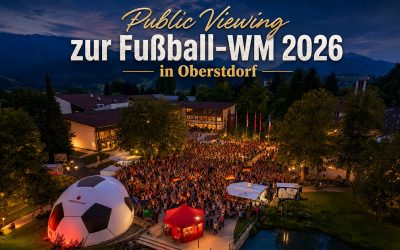 Public Viewing Fußball-WM 2026 in Oberstdorf