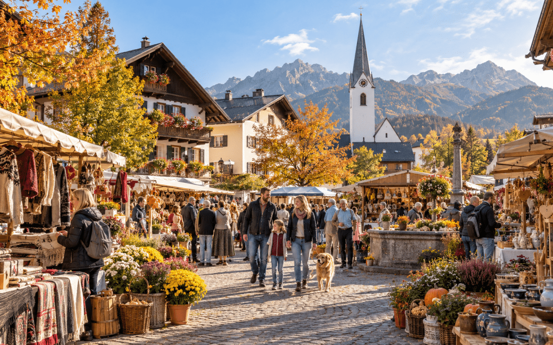 Gallus Markt Oberstdorf im Oktober